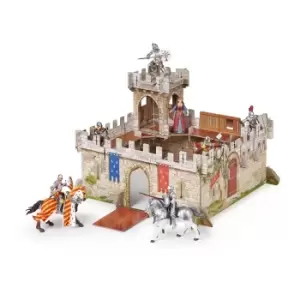 Image of Papo Fantasy World Castle of Prince Philip Toy Playset, 3 Years or...