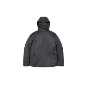 Image of Rains Padded Nylon Jacket - Grey