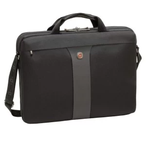 Image of Wenger Legacy 17'' Laptop Bag, Polyester, Padded, Black