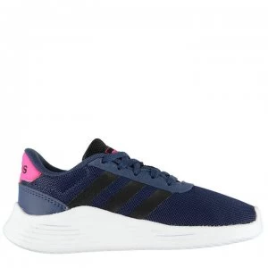 Image of adidas Lite Racer 2.0 Trainers Girls - Navy/Blk/Pink