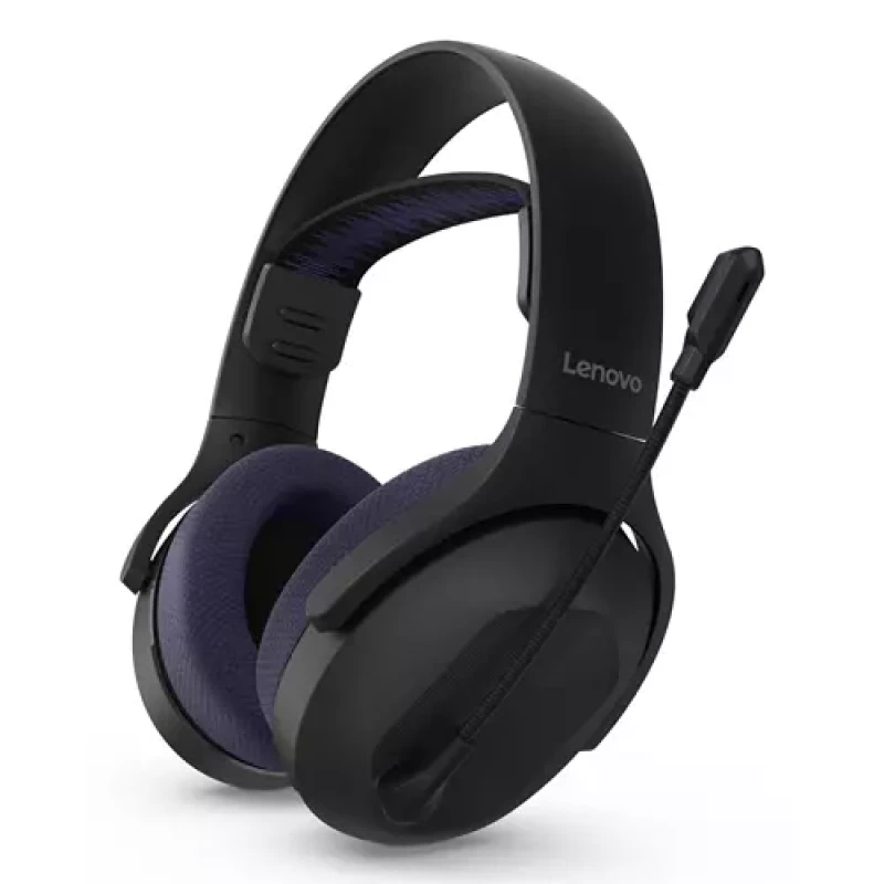 Image of Lenovo Legion H410 Headphones Wireless Head-band Gaming USB Type-C Blu