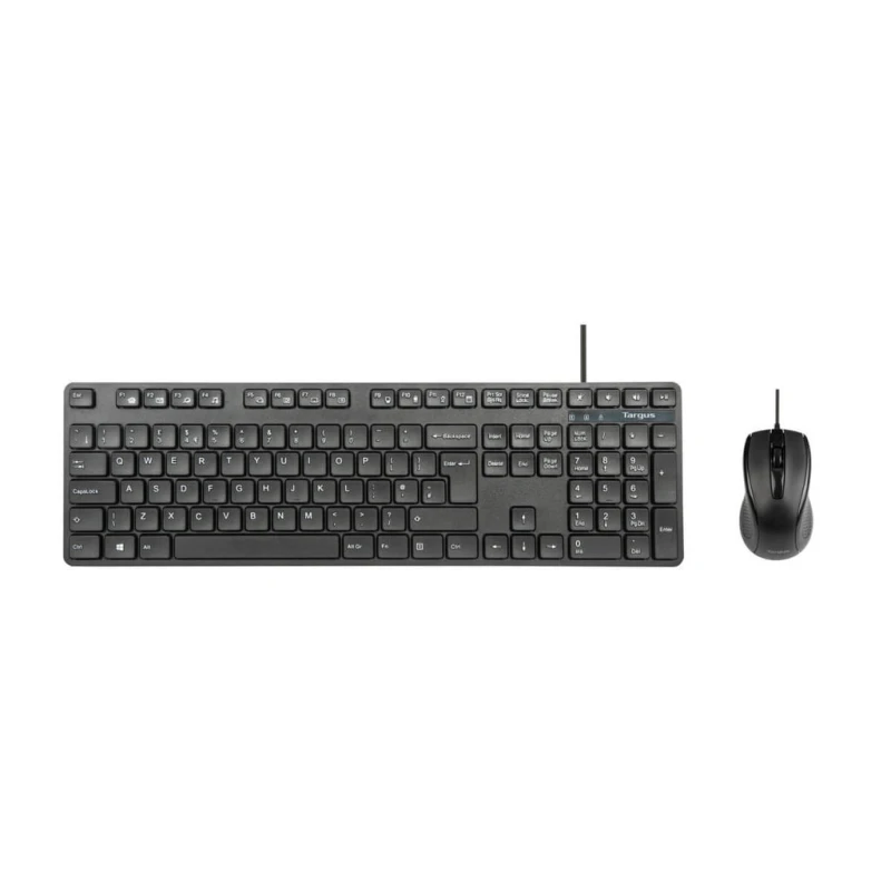 Image of Targus Targus AKM622UK keyboard Mouse included Universal USB QWERTY UK English Black AKM622UK