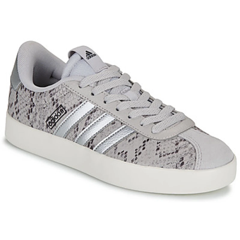 Image of adidas VL COURT 3.0 womens Shoes (Trainers) in Silver