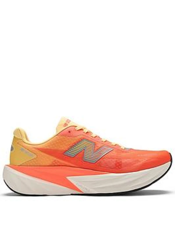 Image of New Balance Mens Running Fuelcell Rebel V5 Trainers - Orange Orange WTF69 Male 6,7,7.5,8,8.5,9,9.5,10,10.5,11,12