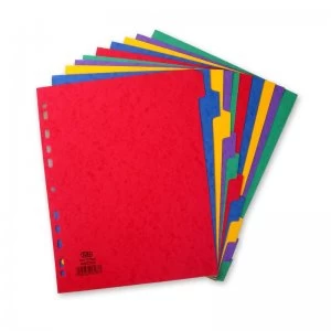 Image of Elba A4 Extra-Wide 10-Part Divider Pressboard