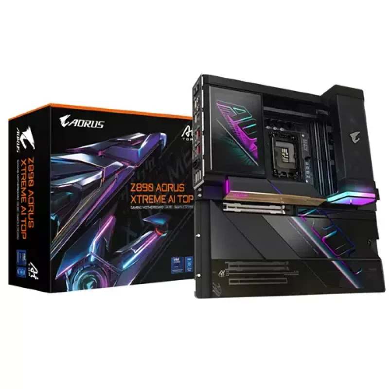 Image of Gigabyte Gigabyte Z890 AORUS XTREME AI TOP Motherboard - Supports Intel Core Ultra (Series 2) CPUs 22+1+2 phases VRM up to 9500MHz DDR5 (OC) PCIe 5.0
