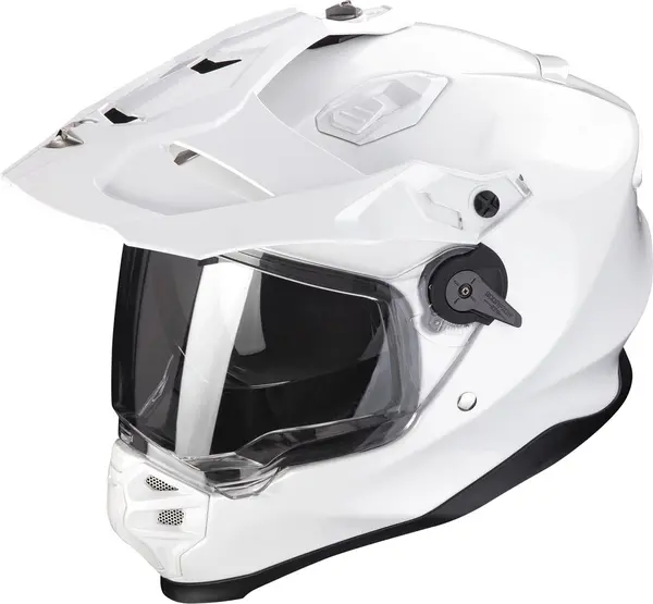 Image of Scorpion ADF-9000 Air Solid Pearl White Adventure Helmet 2XL