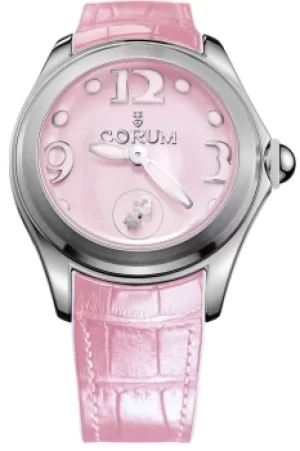 Image of Corum Watch Bubble Mother of Pearl Ladies Pink