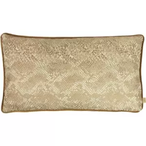 Image of KAI - Viper Snake Rectangular Cushion Rust - Rust