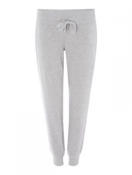 Image of DKNY Cuffed iridescent logo track pants Grey