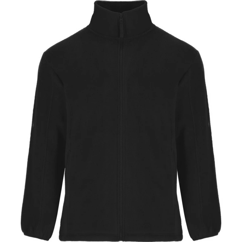 Image of ROLY Artic Full Zip Fleece Jacket in Black Size: 2 Years Black Unisex 2 Years