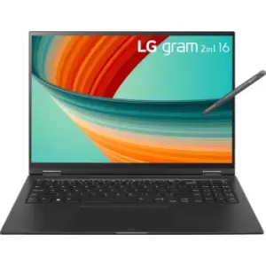 Image of LG gram 16" 16T90R-K.AA78A1 Laptop Intel Core i7 1TB SSD 2-in-1 - Black
