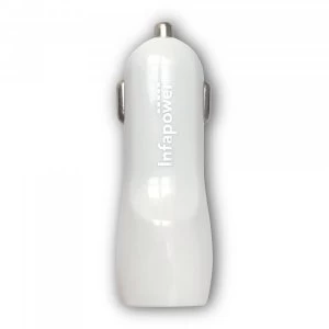 Image of P040 Twin USB Car Charger with 2100mA Fast Charging