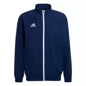 Image of adidas Entrada 22 Presentation Track Top Mens - Team Navy Blue 2