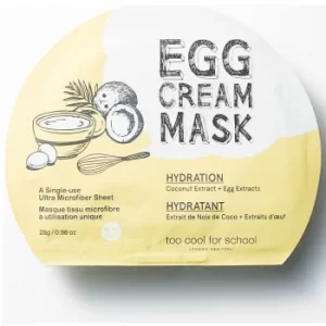 Image of Too Cool For School Egg Cream Hydration Mask 28g