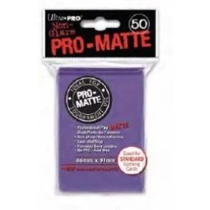 Image of Ultra Pro Matte Purple 50 Sleeves DPD 12 Packs