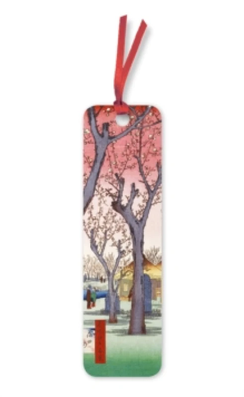 Image of Utagawa Hiroshige: Plum Garden Bookmarks (pack of 10) Bookmark