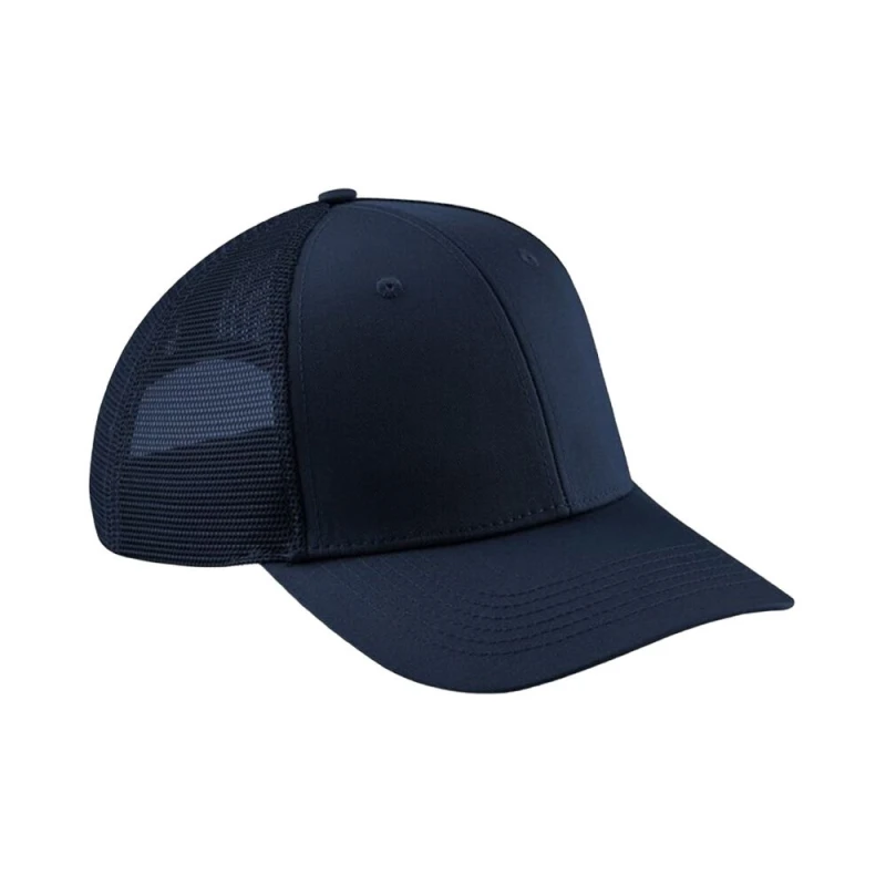 Image of Beechfield Beechfield Men Urbanwear Trucker Cap in Mid Navy Mid Navy One Size Male 5057819321302