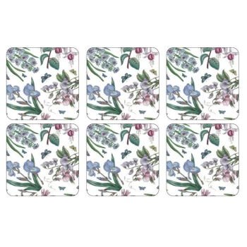 Image of Pimpernel Set of 6 Coasters - Botanic Garden