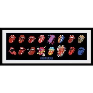 Image of The Rolling Stones Tongues Collector Print