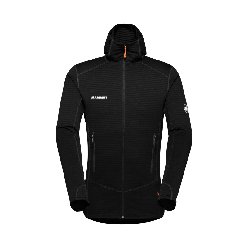 Image of Mammut Taiss Fleece Hoodie - Black L