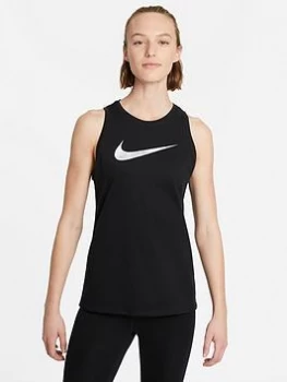 Image of Nike Training Icon Clash Tank Top - Black Size M Women