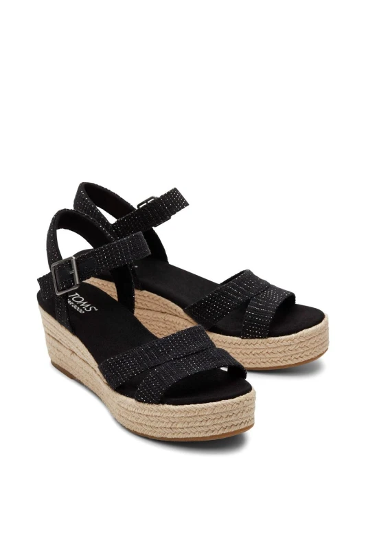 Image of Toms Audrey Espadrille - Black 5