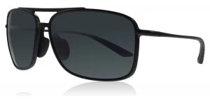 Image of Maui Jim Kaupo Gap Sunglasses Gloss Black Gloss Black Polariserade 61mm