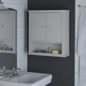 Image of Dorel Franklin Wall Cabinet- Grey