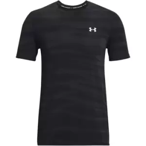 Image of Under Armour Seamless Wave SS - Black