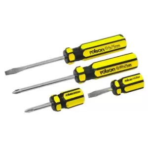 Image of Rolson 4 Piece Screwdriver Set