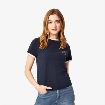 Image of Jack Wills Trinkey Ringer T-Shirt - Navy