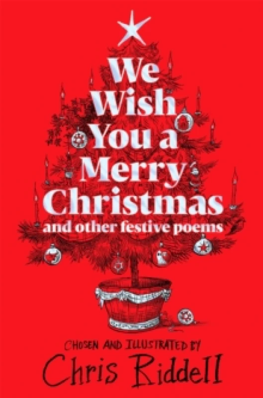 Image of Chris Riddell We Wish You A Merry Christmas and Other Festive Poems Book Multi unisex