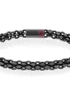 Image of Gents THJ Intertwined Circles Chain Bracelet 2790523