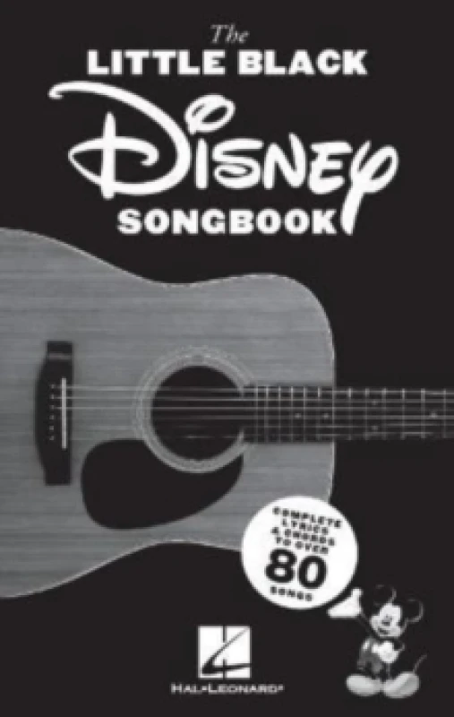 Image of The Little Black Disney Songbook : Complete Lyrics and Chords to Over 80 Songs Book