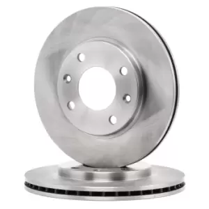 Image of FERODO Brake disc PEUGEOT,CITROEN,MEGA DDF214 1618864480,169003,424694 Brake rotor,Brake discs,Brake rotors 4246A7,424996,91517695,95661474,95661747