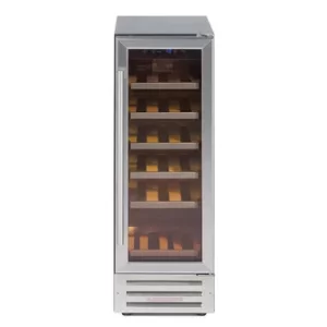 Image of LEC 300SSWCMK2 18 Bottles Integrated Wine Cooler Fridge