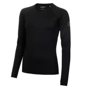Image of Calvin Klein Golf Long Sleeve T Shirt - Black