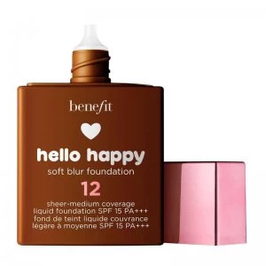 Image of Benefit Hello Happy Soft Blur Liquid Foundation 30ml Shade 12