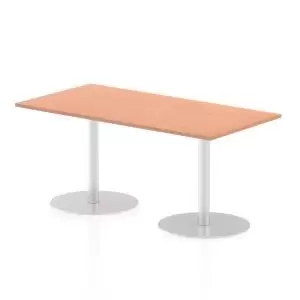 Image of Italia Poseur Table Rectangle 1600800 Top 725 High Beech
