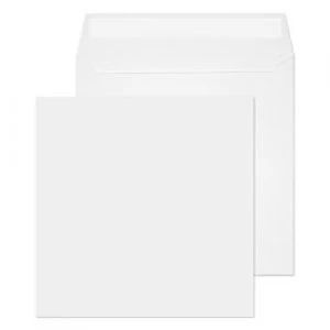 Image of Purely Square Envelopes Peel & Seal 160 x 160 mm Plain 100 gsm White Pack of 500