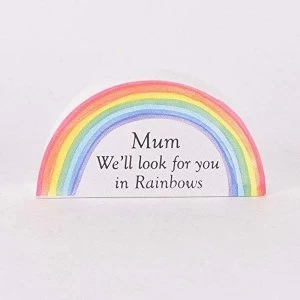 Image of Thoughts of You Memorial Rainbow - Mum
