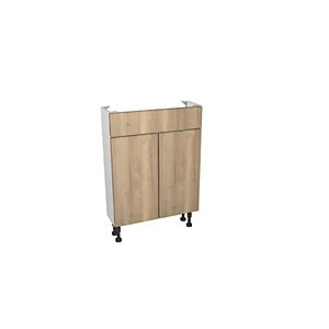 Image of Wickes Vienna Oak Fitted Compact Units - 600 mm