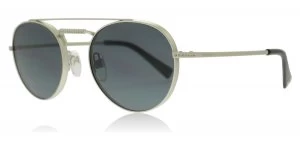 Image of Valentino VA2004B Sunglasses Sandblast Matte Silver 301587 51mm