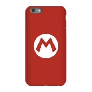 Image of Nintendo Super Mario Mario Logo Phone Case - iPhone 6 Plus - Tough Case - Gloss