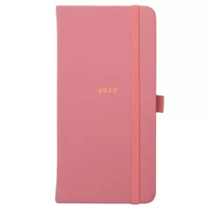 Image of Busy B 2022 Slim Week to View Diary, Pink