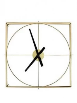 Image of Arthouse Gold Framed Wall Clock