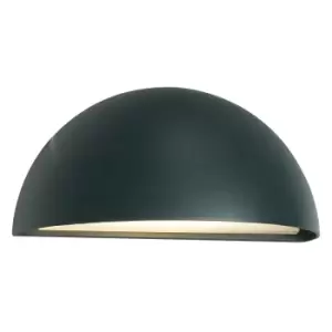 Image of Halden Outdoor Down Wall Light, Graphite, IP65, E27
