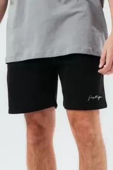 Image of HYPE BLACK SCRIBBLE mens SHORTS