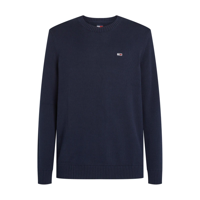 Image of Tommy Hilfiger Jeans Organic Cotton Knitwear Blue male